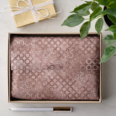 Sparkly Roos Gold Circles Roze Luxe Sparkle Tissuepapier (Geschenk)