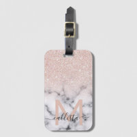 Sparkly Roos Gold Glitter Marble Ombre