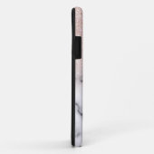 Sparkly Roos Gold Glitter Marble Ombre Case-Mate iPhone Case (Achterkant/rechts)