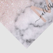 Sparkly Roos Gold Glitter Marble Ombre Tissuepapier (Detail)