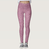 Sparkly Roos gouden Leggings (Voorkant)