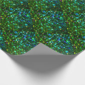 Sparkly schittert Patroon - Kerstmis Cadeaupapier (Hoek)