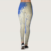 Sparkly Shavuot שבועות graanveld Leggings (Achterkant)