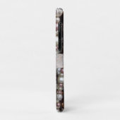 Sparkly Silver en Roze strengen kralen Case-Mate iPhone Case (Achterkant/links)