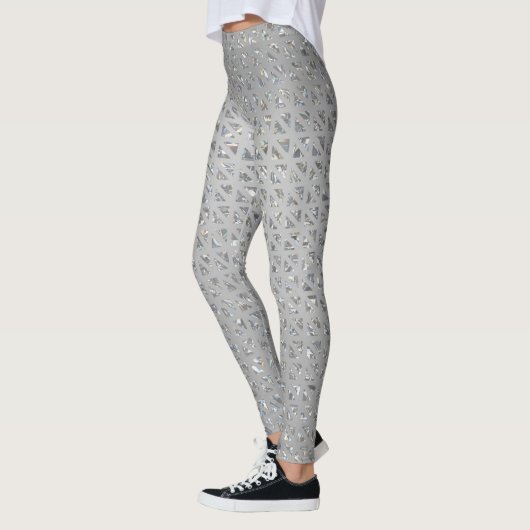 Sparkly Silver Leggings (Links)