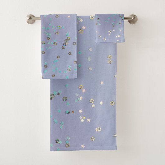 Sparkly sterren bad handdoek (Insitu)