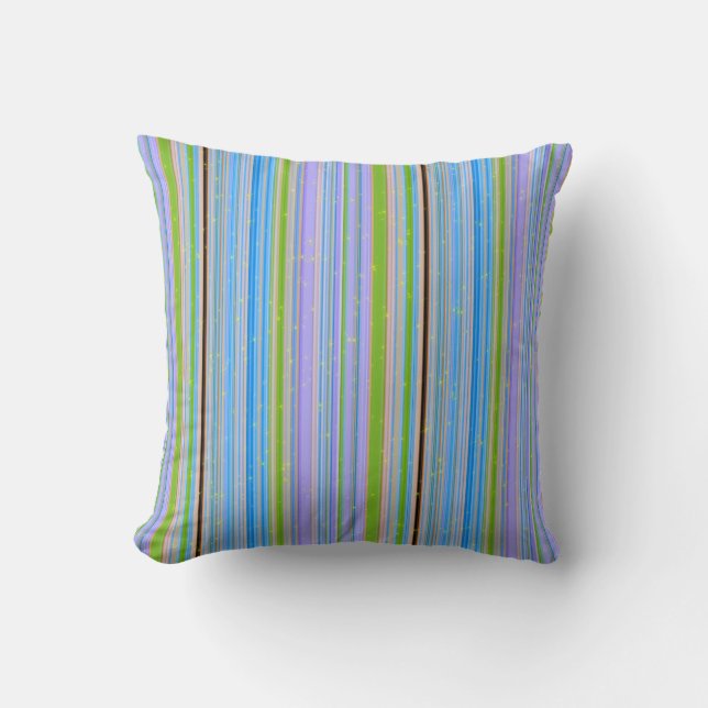 Sparkly Stripes Kussen (Voorkant)