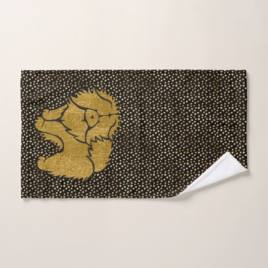 SPARKLY THANG Chow (Serviette à main)