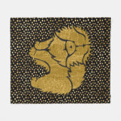 SPARKLY THANG Chow fausse couverture en toison mét (Devant (Horizontal))