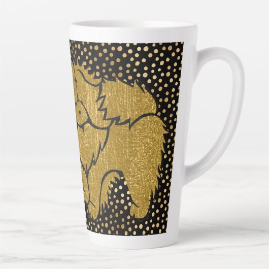 SPARKLY THANG Chow fausse tasse métallique (Droite)