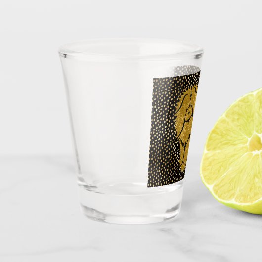 SPARKLY THANG Chow faux metallic shotglass Shot Glas (Links)