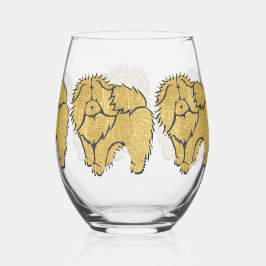 Sparkly Thang Rough Chow Stemless wijnglas Zonder Voet