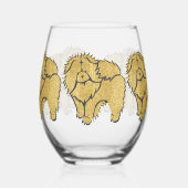 Sparkly Thang Rough Chow Stemless wijnglas Zonder Voet (Links)