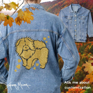 SPARKLY THANG rugueux chow faux métallurgique