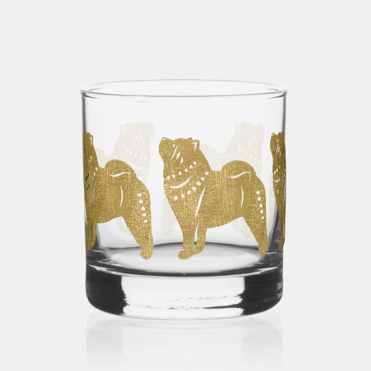 Sparkly Thang Smooth Chow Rocks Glas (Voorkant)