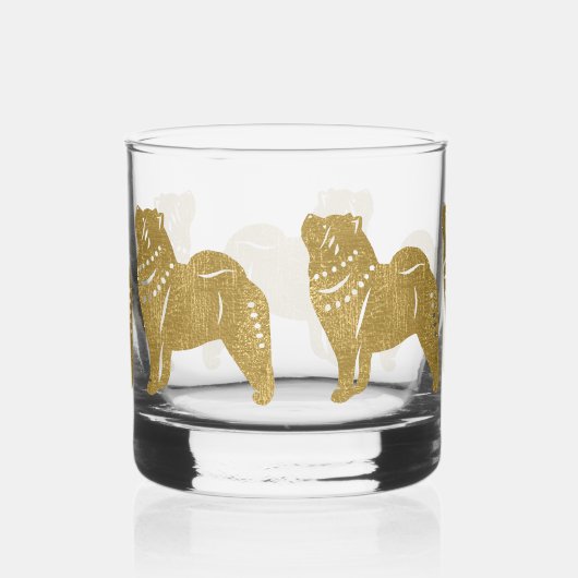 Sparkly Thang Smooth Chow Rocks Glas (Rechts)
