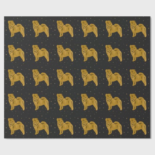 SPARKLY THANG - Smooth Chow wrapping paper Cadeaupapier (Vlak)