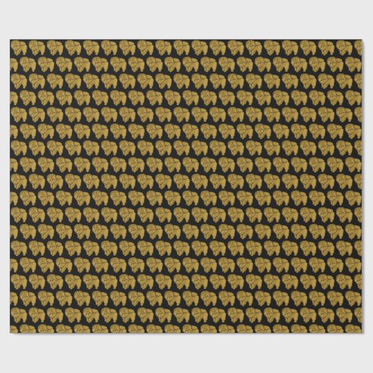 SPARKLY THANS rough chow wrappapier Cadeaupapier (Vlak)