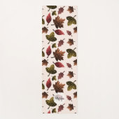 Sparkly vertrekt herfst herfst sparren Monogram Yogamat (Voorkant)