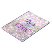 Sparkly ZY CHIC Notitieboek (Linkerzijde)