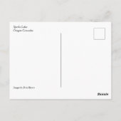Sparks Lake, OR Briefkaart (Achterkant)