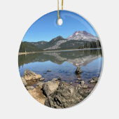 Sparks Lake, OR Keramisch Ornament (Links)