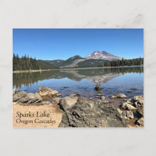 Sparks Lake, Oregon Briefkaart