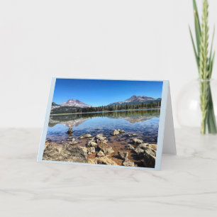 Sparks Lake, Oregon Kaart