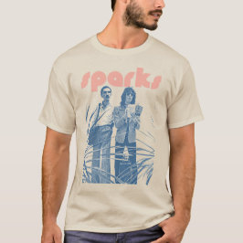 Sparks Retro Alternative Indie Pop Rock Music Duo T-shirt