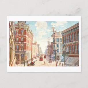 Sparks Street à Ottawa Carte postale Vintage