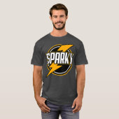 Sparky Electricia T-shirt (Voorkant volledig)