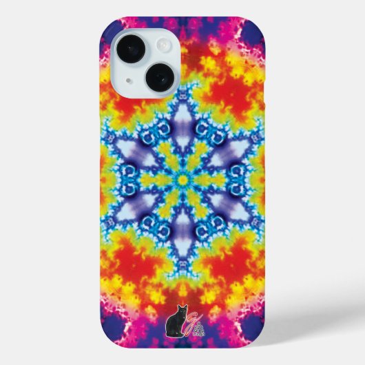 Sparky Kaleidoscope Case-Mate iPhone Case (Achterkant)