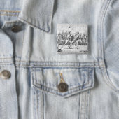 Sparring, 1817 vierkante button 5,1 cm (In situ)
