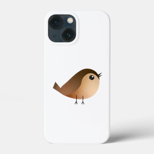 Sparrow Bird Cartoon Case-Mate iPhone Case (Achterkant)
