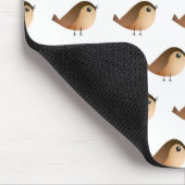 Sparrow Bird Cartoon Muismat (Hoek)