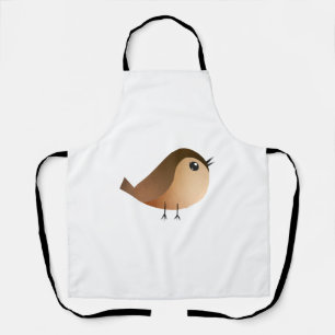 Sparrow Bird Cartoon Schort