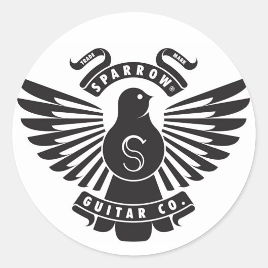 Sparrow Emblem Sticker (Voorkant)