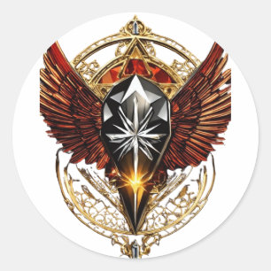 "Sparrow fluistert: Sticker