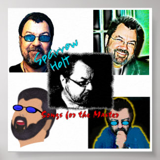 Sparrow Holt "Lied for the Master"-poster Poster