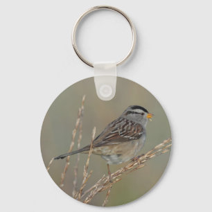Sparrow in the Grass 2 Sleutelhanger