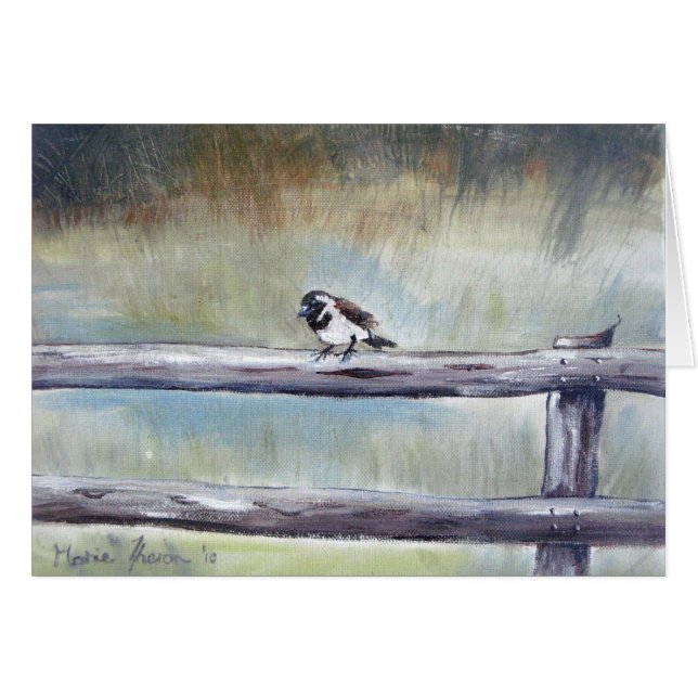 Sparrow in the Mist (Voorkant Horizontaal)