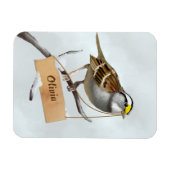 Sparrow Jouw naam Magneet (Horizontaal)