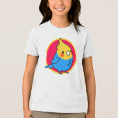 Sparrow karton kinder T shirt (Voorkant)