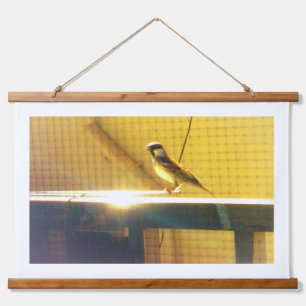 Sparrow Natuur Wand Tapijt Moderne Wilde Natuur W Hangend Wandkleed