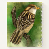 Sparrow Notitieboek Spring (Achterkant)