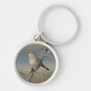 Sparrow on a Branch Sleutelhanger