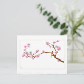 Sparrow on Tree - Carte postale (Debout devant)