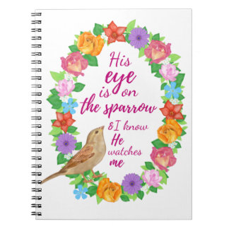 Sparrow Prayer Journal Church of Sermon Notitieboe Notitieboek