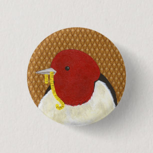 Sparrow Ronde Button 3,2 Cm