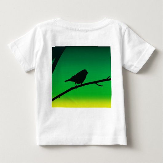 Sparrow Silhouette On Limonene (Achterkant)